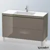 Image de Duravit L-Cube Meuble avec vasque Vero Air, 2 tiroirs, LC6939O8989,