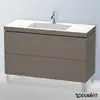 Image de Duravit L-Cube Meuble avec vasque Vero Air, 2 tiroirs, LC6939O9090,