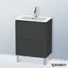 Image de Duravit L-Cube Meuble sous-vasque, 2 tiroirs, LC667304949,