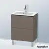Image de Duravit L-Cube Meuble sous-vasque, 2 tiroirs, LC667309090,