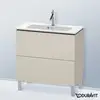 Image de Duravit L-Cube Meuble sous-vasque, 2 tiroirs, LC667409191,