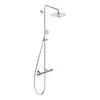 Image de Duravit C.1 Colonne de douche en applique avec mitigeur thermostatique, C14280008010,