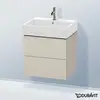 Image de Duravit L-Cube Meuble sous-vasque, 2 tiroirs, LC627509191,