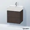 Image de Duravit L-Cube Meuble sous-vasque, 2 tiroirs, LC627507272,