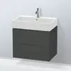 Image de Duravit L-Cube Meuble sous-vasque, 2 tiroirs, LC627604949,