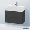 Image de Duravit L-Cube Meuble sous-vasque, 2 tiroirs, LC627704949,