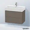 Image de Duravit L-Cube Meuble sous-vasque, 2 tiroirs, LC627709090,