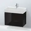 Image de Duravit L-Cube Meuble sous-vasque, 2 tiroirs, LC627704040,