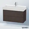 Image de Duravit L-Cube Meuble sous-vasque, 2 tiroirs, LC627807272,