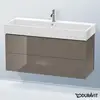Image de Duravit L-Cube Meuble sous-vasque, 2 tiroirs, LC627908989,