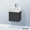 Image de Duravit L-Cube Meuble sous-vasque, 1 porte, LC6245L4949,