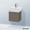 Image de Duravit L-Cube Meuble sous-vasque, 1 porte, LC6245L9090,