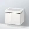 Image de Duravit L-Cube Meuble avec vasque Vero Air, 1 tiroir, LC6916N8585,