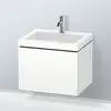 Image de Duravit L-Cube Meuble avec vasque Vero Air, 1 tiroir, LC6916O1818,