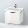 Image de Duravit L-Cube Meuble avec vasque Vero Air, 1 tiroir, LC6916O8585,