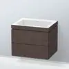 Image de Duravit L-Cube Meuble avec vasque Vero Air, 2 tiroirs, LC6926N7272,
