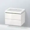 Image de Duravit L-Cube Meuble avec vasque Vero Air, 2 tiroirs, LC6926N8585,