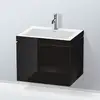 Image de Duravit L-Cube Meuble avec vasque Vero Air, 2 tiroirs, LC6926O4040,