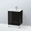Image de Duravit L-Cube Meuble avec vasque Vero Air, 2 tiroirs, LC6936O4040,
