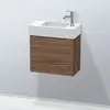 Image de Duravit L-Cube Meuble sous-vasque, 1 porte, LC6246L2121,