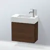Image de Duravit L-Cube Meuble sous-vasque, 1 porte, LC6246L6969,