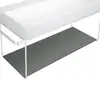 Image de Duravit Tablette en verre pour console métallique de lavabo DuraSquare, 0099678700,