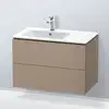 Image de Duravit L-Cube Meuble sous-vasque, 2 tiroirs, LC629107575,