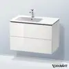 Image de Duravit L-Cube Meuble sous-vasque, 2 tiroirs, LC629108585,