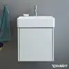 Image de Duravit XSquare Meuble sous-vasque, 1 porte, XS4060R1818,