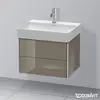 Image de Duravit XSquare Meuble sous-vasque, 2 tiroirs, XS416108989,