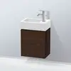 Image de Duravit L-Cube Meuble sous-vasque, 1 porte, LC6293R6969,