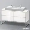 Image de Duravit XSquare Meuble bas, 4 tiroirs, XS4925M8585,
