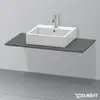 Image de Duravit XSquare Plan de toilette, XS060E04949,