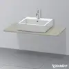 Image de Duravit XSquare Plan de toilette, XS060E09292,