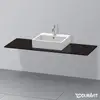 Image de Duravit XSquare Plan de toilette, XS060GM4040,