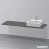 Image de Duravit XSquare Plan de toilette, XS060HR4949,