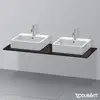 Image de Duravit XSquare Plan de toilette, XS063GB4040,