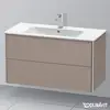 Image de Duravit XSquare Meuble sous-vasque, 2 tiroirs, XS417304343,