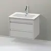 Image de Duravit Ketho Meuble sous-vasque, 2 tiroirs, KT642800707,