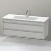Image de Duravit Ketho Meuble sous-vasque, 2 tiroirs, KT643100707,