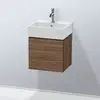 Image de Duravit L-Cube Meuble sous-vasque, 1 porte, LC6245L2121,