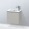 Image de Duravit L-Cube Meuble sous-vasque, 1 porte, LC6272L0707,