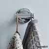 Image de Duravit Starck T Crochet porte-serviette de toilette, 0099301000,