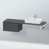 Image de Duravit L-Cube Meuble bas, 2 tiroirs, LC585904949,