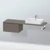 Image de Duravit L-Cube Meuble bas, 2 tiroirs, LC585909090,