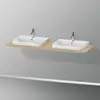 Image de Duravit Happy D.2 Plan de toilette, HP032HB7171,