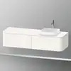 Image de Duravit Happy D.2 Meuble bas, 2 tiroirs, HP4944R2222,