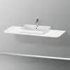 Image de Duravit Happy D.2 Plan de toilette, HP031KM2222,