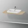 Image de Duravit Happy D.2 Plan de toilette, HP031E07171,