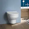 Image de Duravit No.1 WC suspendu compact, version courte, 45750900A1, Compact